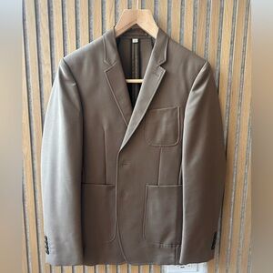 Burberry Men's Camel Brown Blazer
